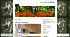 Desktop Screenshot of nathanguitars.com